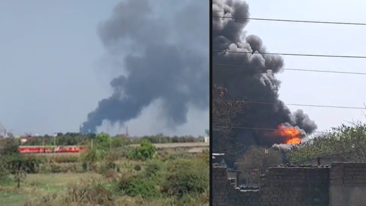  खमतराई स्थित आयल फैक्ट्री में लगी भीषण आग, इलाके में मची अफरा-तफरी…