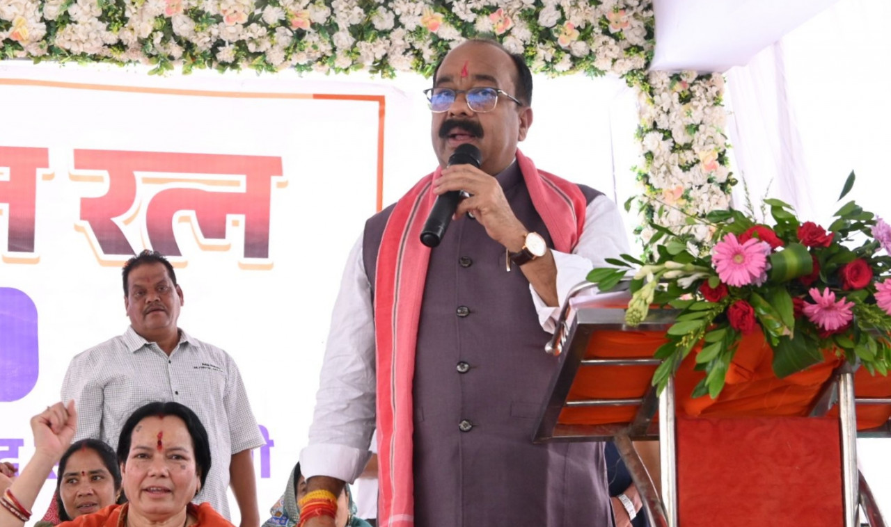  उपमुख्यमंत्री अरुण साव ने सरायपाली में 13 विकास कार्यों का किया लोकापर्ण एवं भूमिपूजन