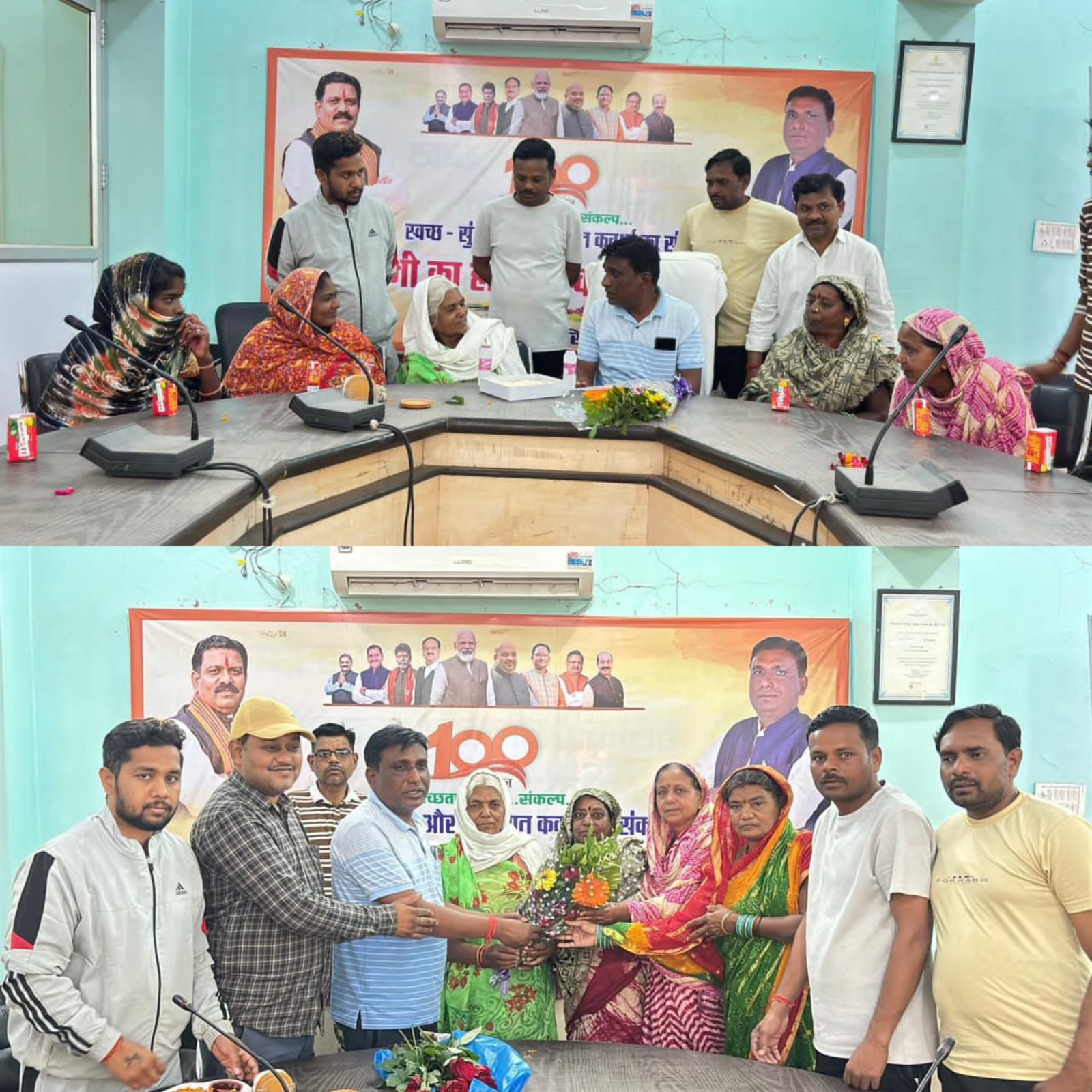 नगर पालिका अध्यक्ष ने अंर्तराष्ट्रीय महिला दिवस पर महिला कर्मचारियों का किया सम्मान