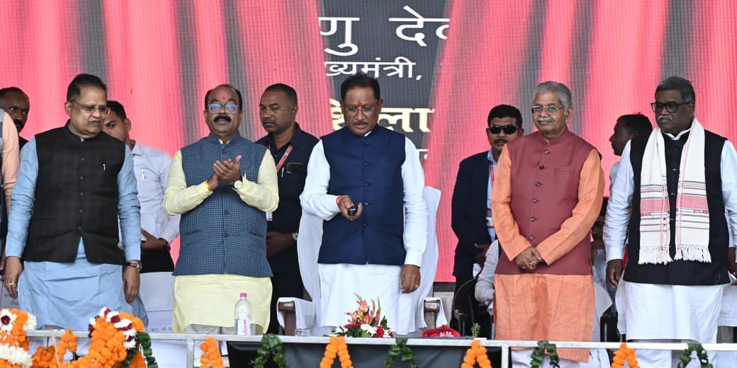 मुख्यमंत्री साय ने 329 करोड़ रूपए से अधिक के विकास कार्यों का किया लोकार्पण-भूमिपूजन