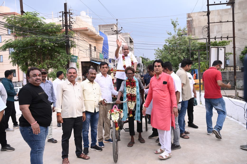 वर्षों की प्रतीक्षा हुई समाप्त ,अवंती विहार पुल का भव्य लोकार्पण!