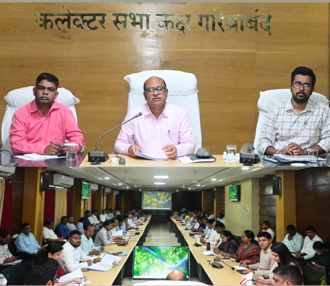 बारिश से पहले अलर्ट मोड पर प्रशासन: कलेक्टर बीएस उइके ने दिए बाढ़ सुरक्षा के पुख्ता इंतजाम के निर्देश