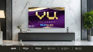 Vu Glo QLED TV 2025 भारत में लॉन्च,कीमत 24,999 रुपये से शुरू