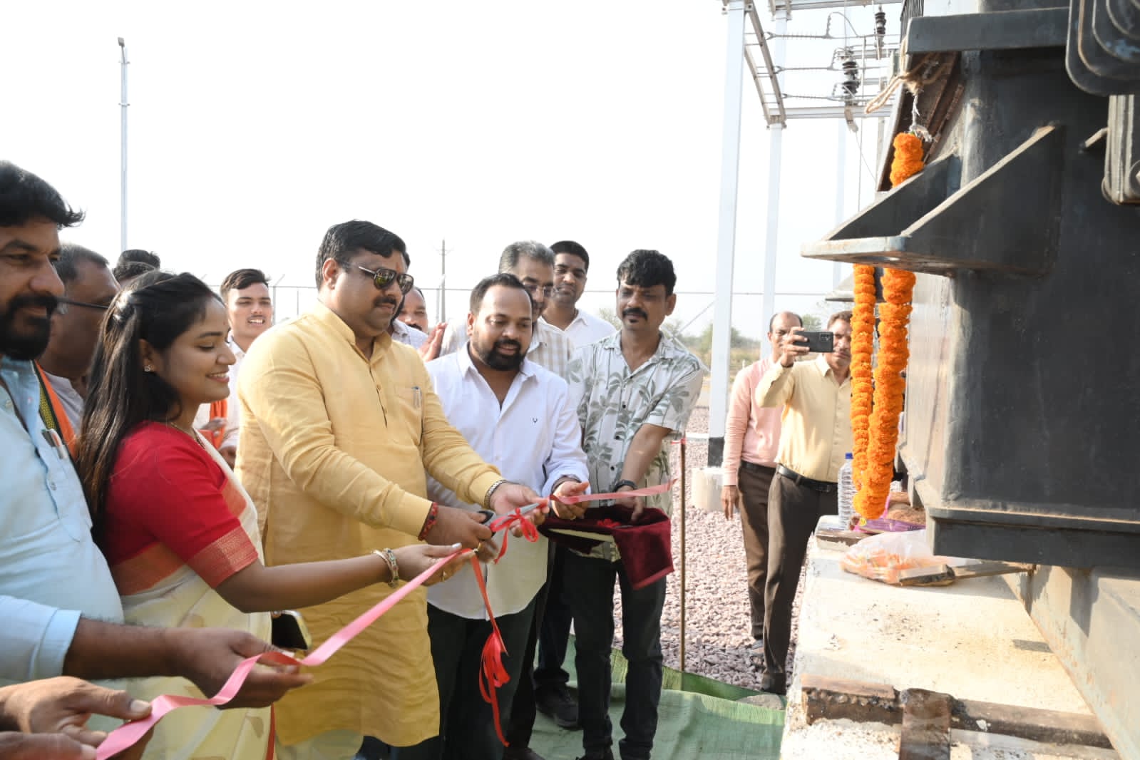 मात्र 8 माह में बनकर तैयार हुआ 33/11 के.व्ही. विद्युत उपकेन्द्र, क्षेत्र को मिली बड़ी सौगात
