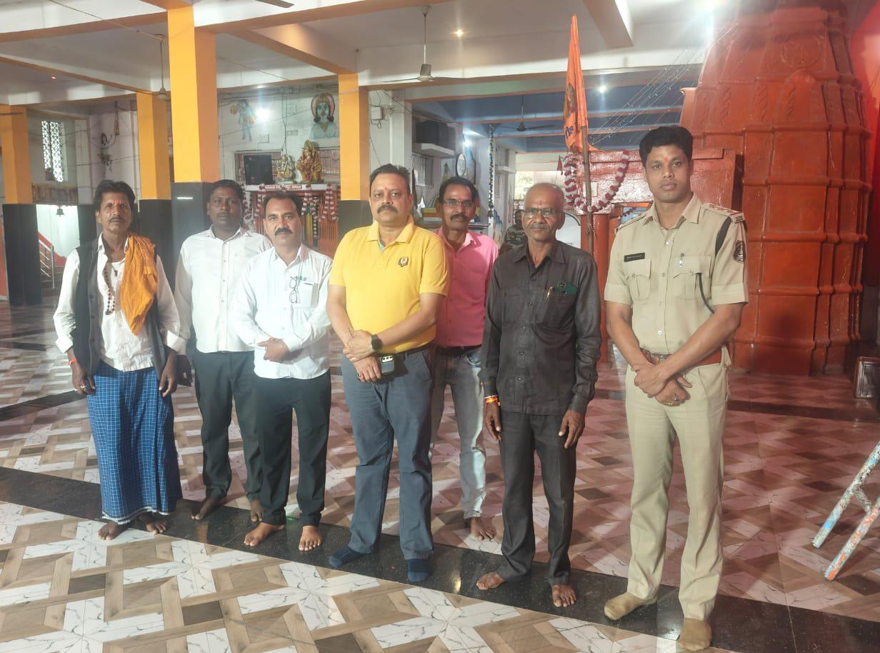 चैत्र नवरात्रि पर कानून-व्यवस्था अलर्ट, एएसपी हरीश यादव ने ग्रामीण इलाकों का किया दौरा