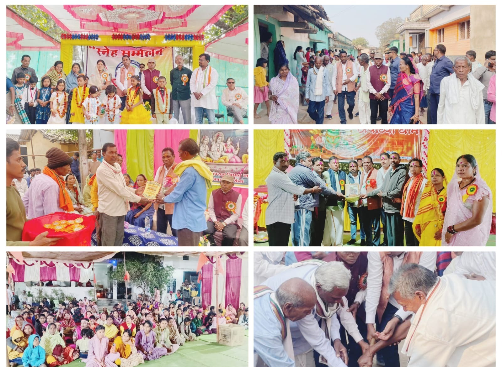 विधायक जनक ध्रुव क्षेत्रीय दौरे पर विभिन्न कार्यक्रमों में हुए शामिल