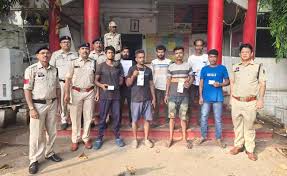 जिला पुलिस ने गुंडों पर लिया ताबड़तोड़ एक्शन,159 बदमाशों पर कार्रवाई