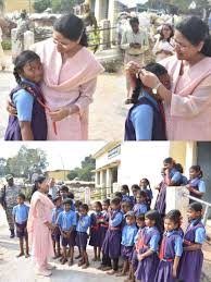 कलेक्टर दिव्या उमेश मिश्रा की ममतामयी वीडियो वायरल,छात्रा की खुली चोटी बांधी 