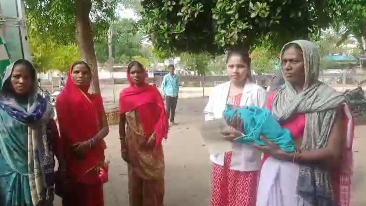 मनेंद्रगढ़ में सुनसान घर से मिला नवजात शिशु, ग्रामीणों ने बचाई जान