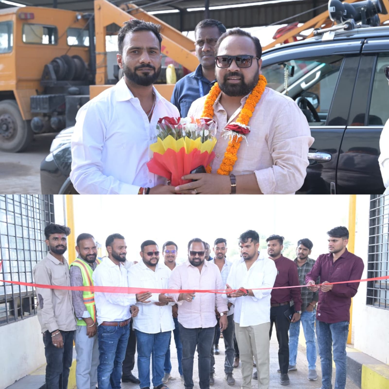 विधायक दीपेश साहू ने भारतीय राष्ट्रीय राजमार्ग प्राधिकरण टोल प्लाज़ा का किया शुभारंभ 