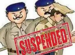 SP की ताबड़तोड़ कार्रवाई से पुलिस विभाग में हड़कंप,15 दिन में दो TI समेत 10 पुलिसकर्मी सस्पेंड