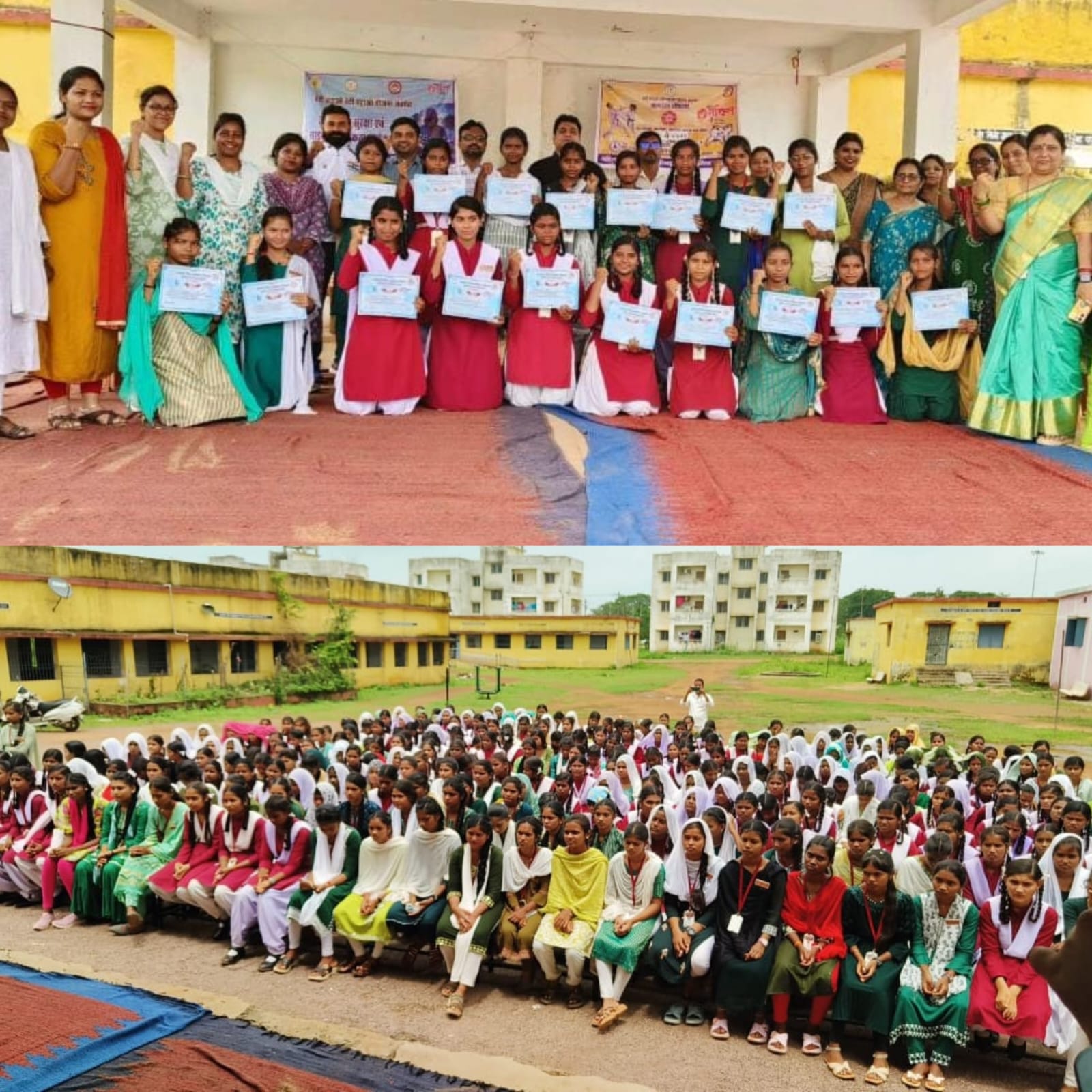 बेटी बचाओ बेटी पढ़ाओ योजना के अंतर्गत आत्मरक्षा प्रशिक्षण का सफल समापन