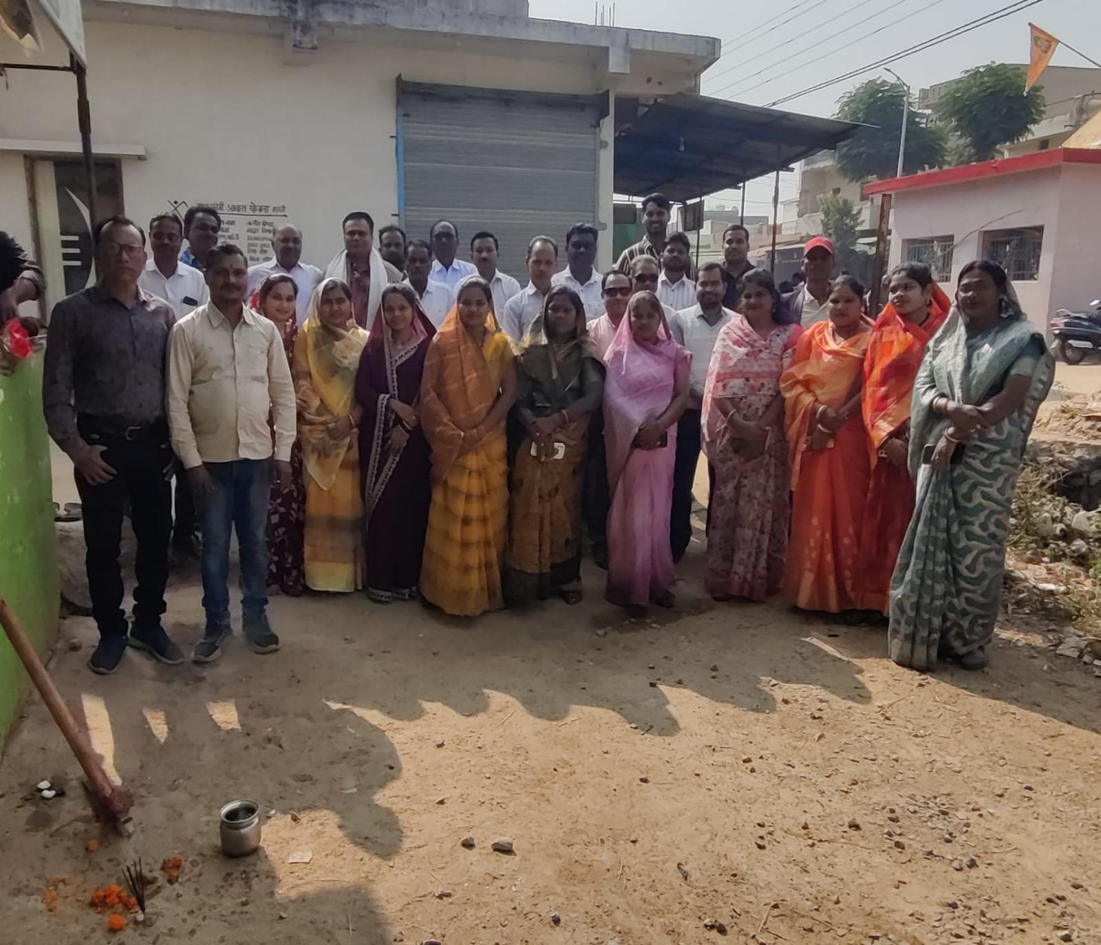 छुरा में जल आवर्धन योजना का भूमि पूजन हुआ संपन्न