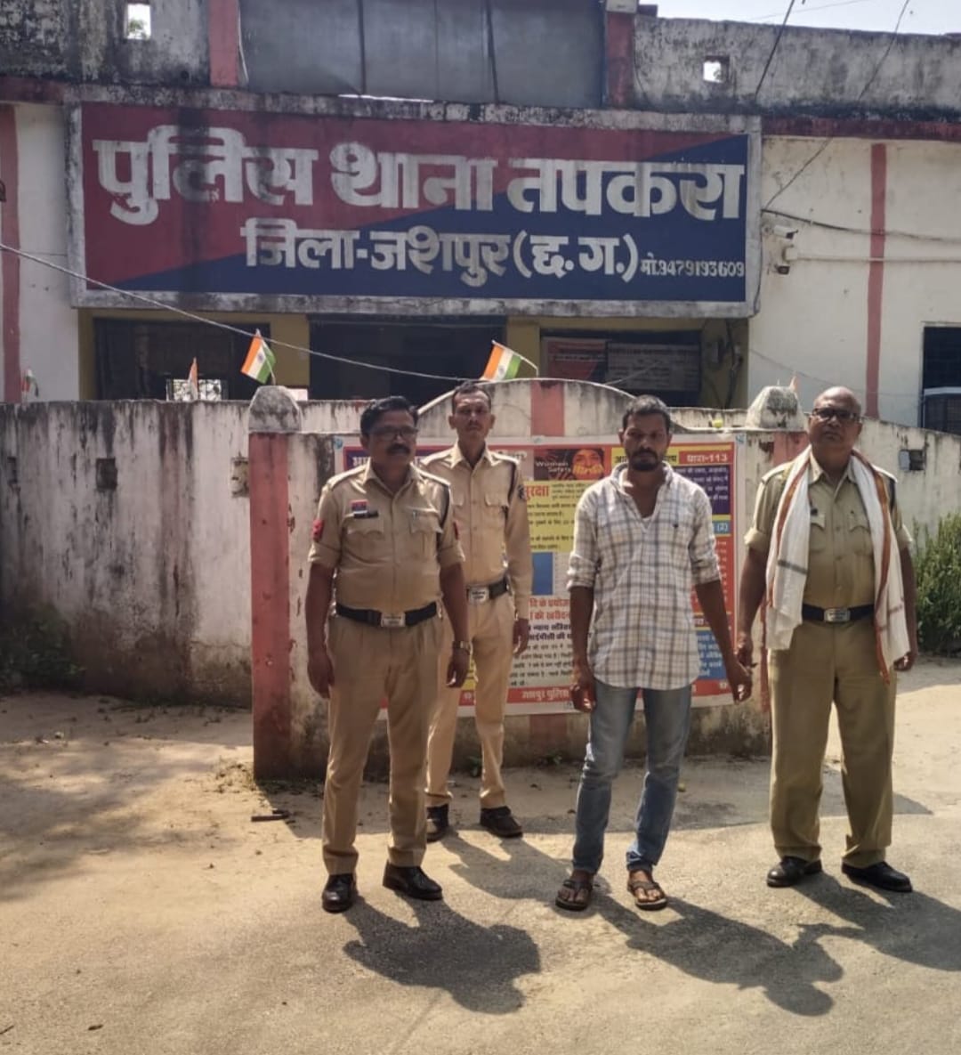 ऑपरेशन अंकुश: 09साल से चोरी के प्रकरण में फरार आरोपी आया पुलिस की गिरफ्त में