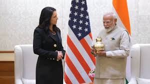 पीएम मोदी से मिलीं तुलसी गबार्ड,कई मुद्दों पर हुई चर्चा