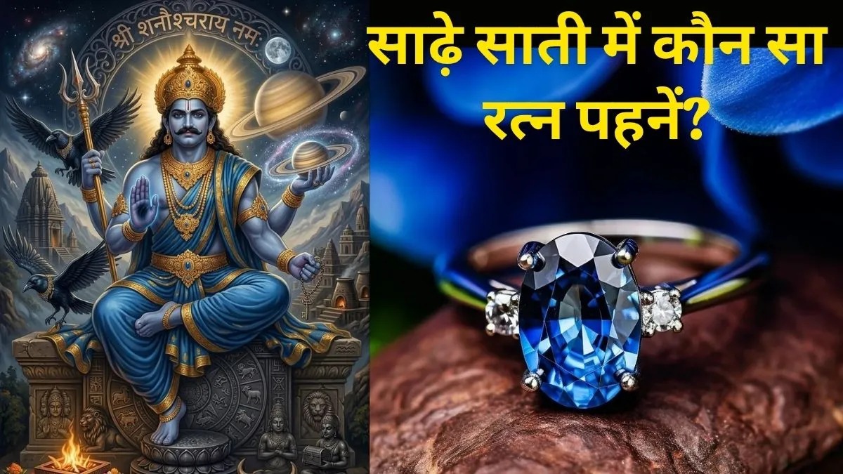 शनि की साढ़े साती में भूलकर भी न पहनें नीलम! जानिए कब देता है फायदा और कब बनता है नुकसान
