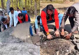 ग्राम कोयलारी–मोदिया पथरा सड़क तोड़फोड़ प्रकरण में अपराध पंजीबद्ध