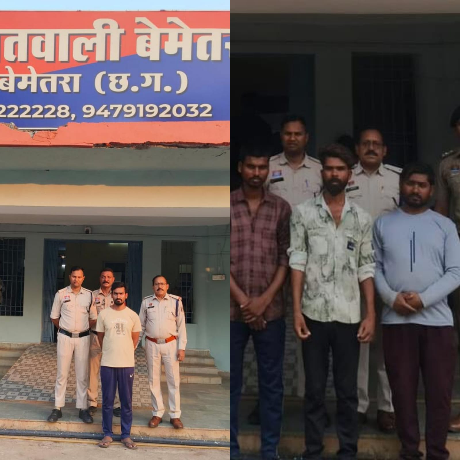 ढाबे में घुसकर मारपीट, धमकी और तोड़फोड़ का मामला: बेमेतरा पुलिस ने 4 आरोपियों को किया गिरफ्तार, अन्य की तलाश जारी
