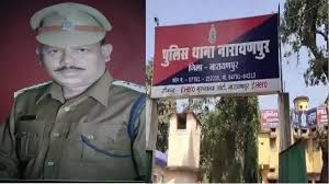खुले बिजली तार के संपर्क में आने से पुलिस निरीक्षक की मौके पर मौत 