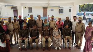  रायपुर में 07 सहायक उपनिरीक्षक पदोन्नत होकर बने उपनिरीक्षक