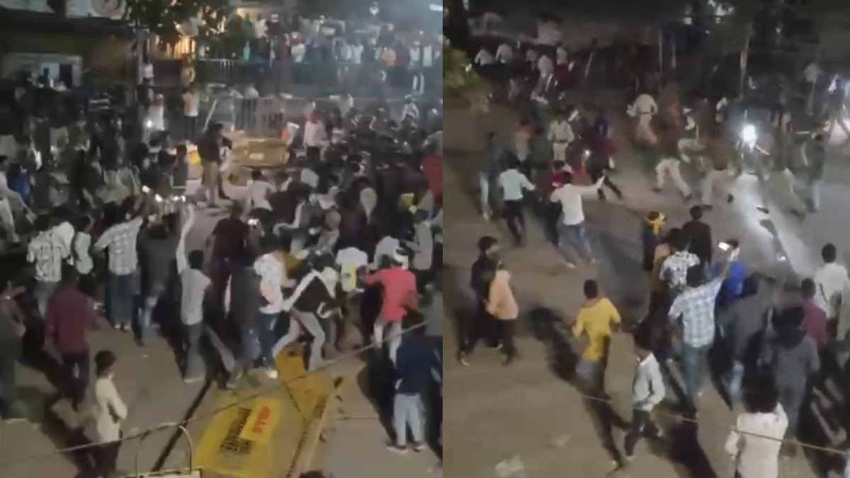 श्री सीमेंट परियोजना के विरोध में बड़ा जन आंदोलन,NH किया जाम, पुलिसकर्मियों को भी दौड़ाया