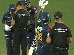 मैदान पर बवाल: अंपायर ने रोकी बल्लेबाजी, PBKS vs GT मैच में ड्रामा