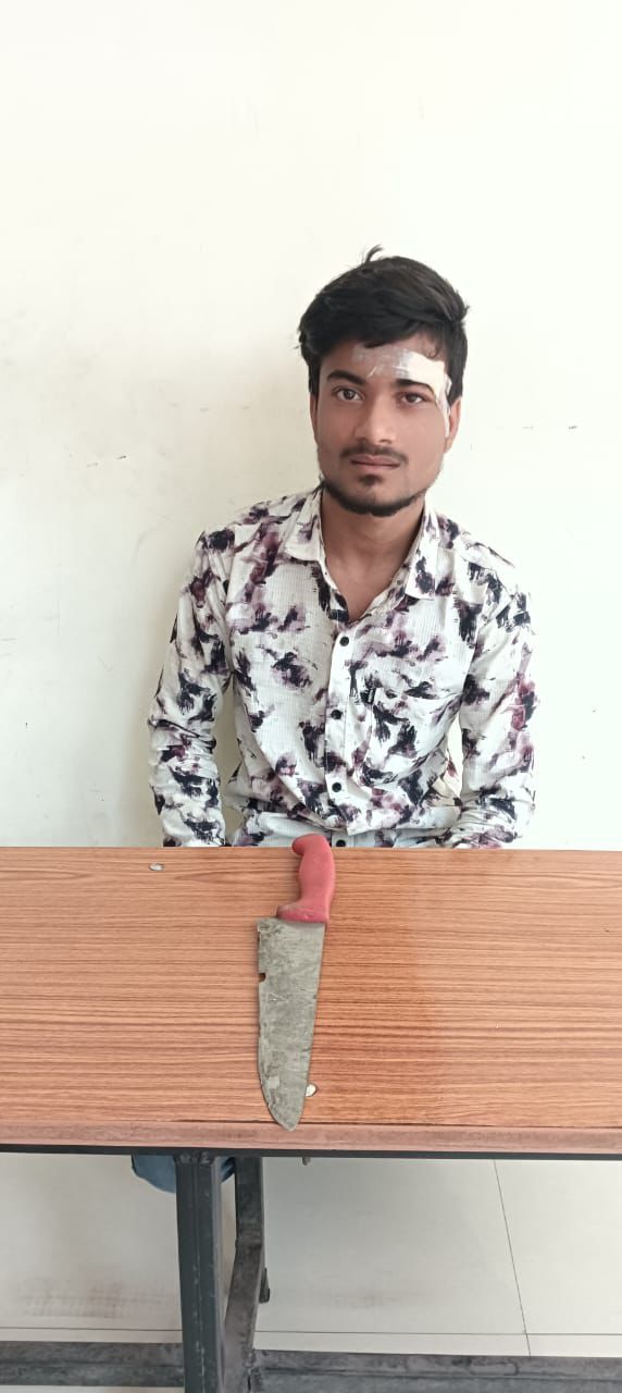 रायपुर में चाकू लहराकर फैला रहा था खौफ, आमानाका पुलिस ने आरोपी को दबोचा