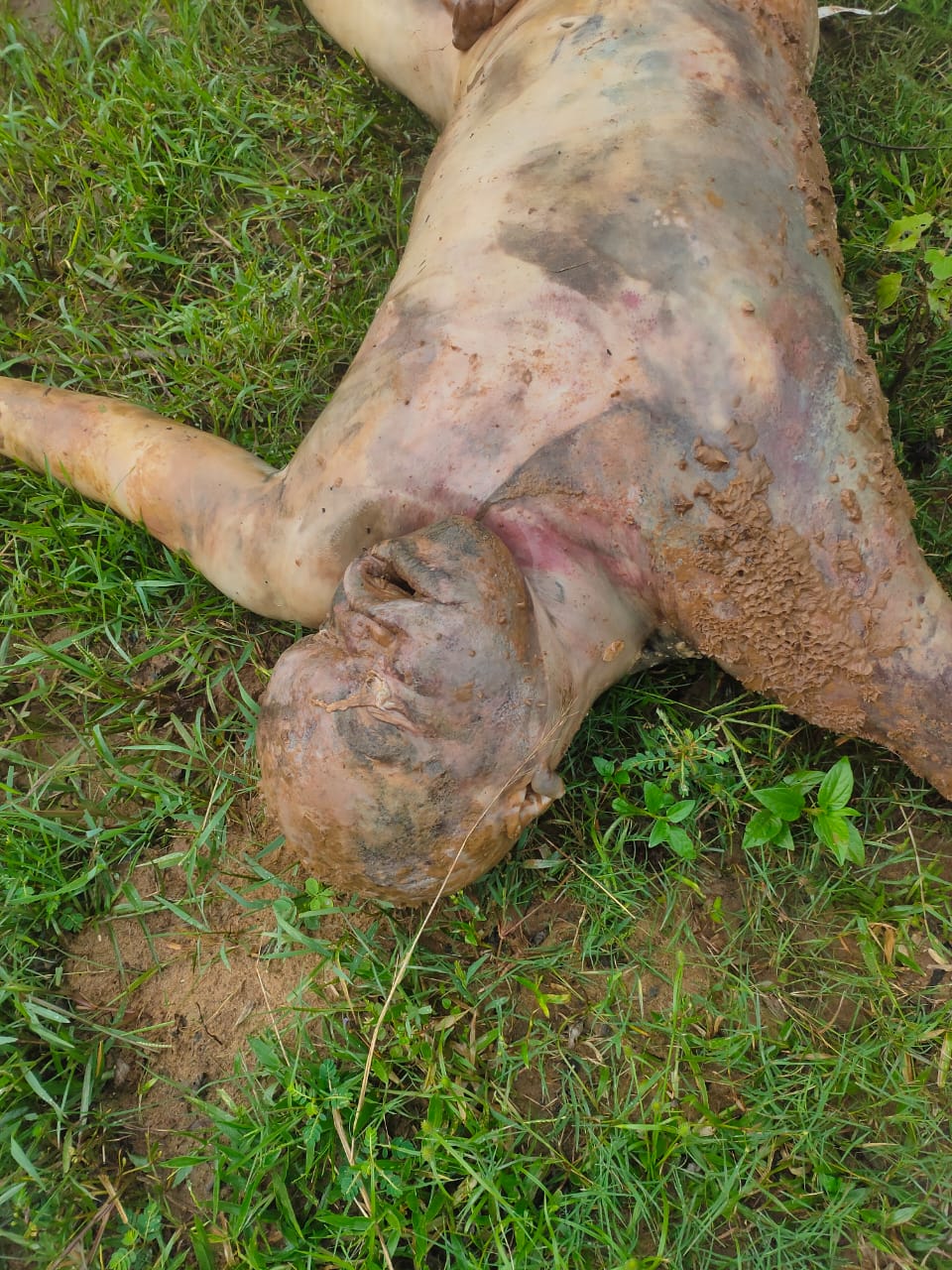 अज्ञात लाश मिलने से सनसनी,जांच में जुटी पुलिस