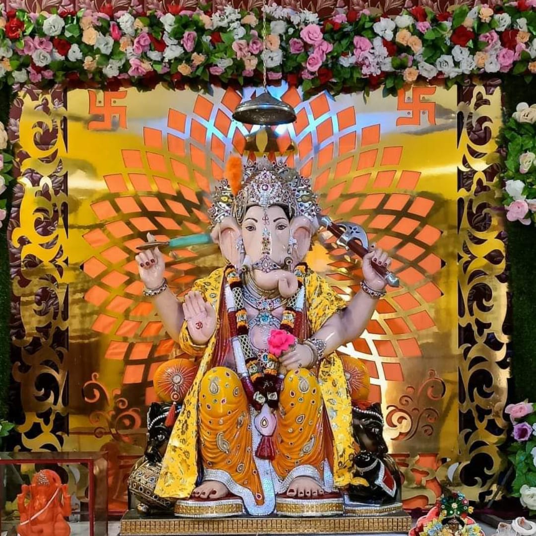 श्री सिद्धिविनायक अंबे धाम में 10 दिनी भंडारा के साथ मनेगा गणेश उत्सव शुरू

