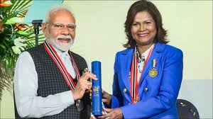 पीएम मोदी को त्रिनिदाद और टोबैगो के सर्वोच्च नागरिक सम्मान से किया गया सम्मानित 