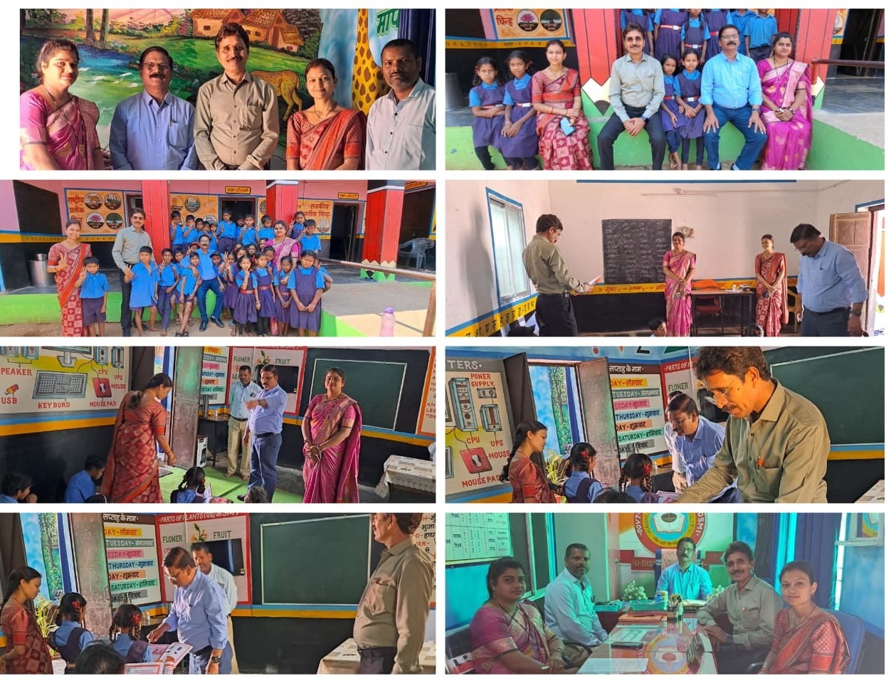 वनांचल के स्कूल में नवाचार की मिसाल: डीईओ के औचक निरीक्षण में कोसमी प्राथमिक शाला की पहल सराही गई