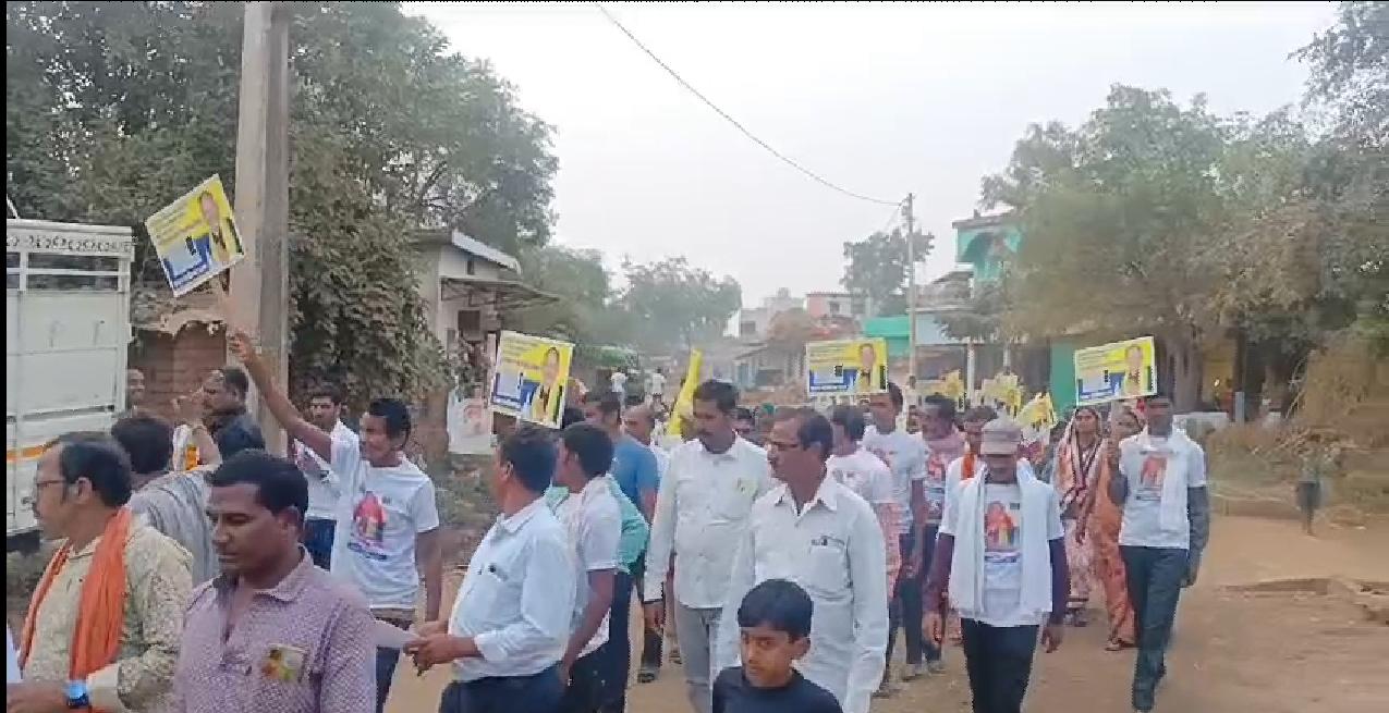 गोरे लाल साहू निर्दलीय प्रत्याशी पर जनता का उत्साह देखते ही बन रहा, समर्थकों ने जीत के लिए कोई कसर नहीं छोड़ रहे है