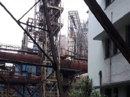 भिलाई स्टील प्लांट में फिर हादसा,कोक ओवन की गैलरी ढही