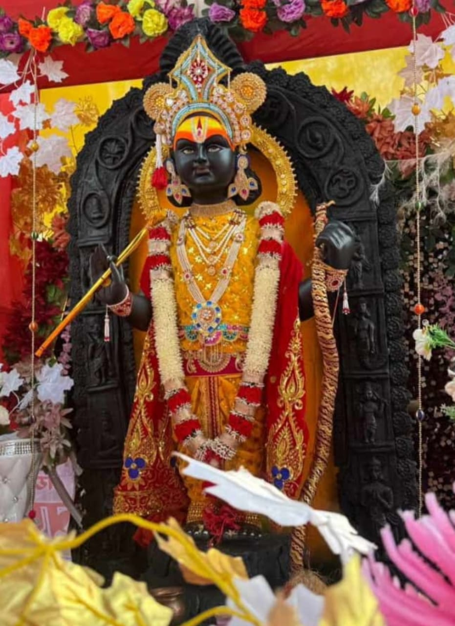 तामासिवनी की श्रीरानवमी शोभायात्रा में आकर्षण का केंद्र रहा प्रभु राम जी प्रतिमा
