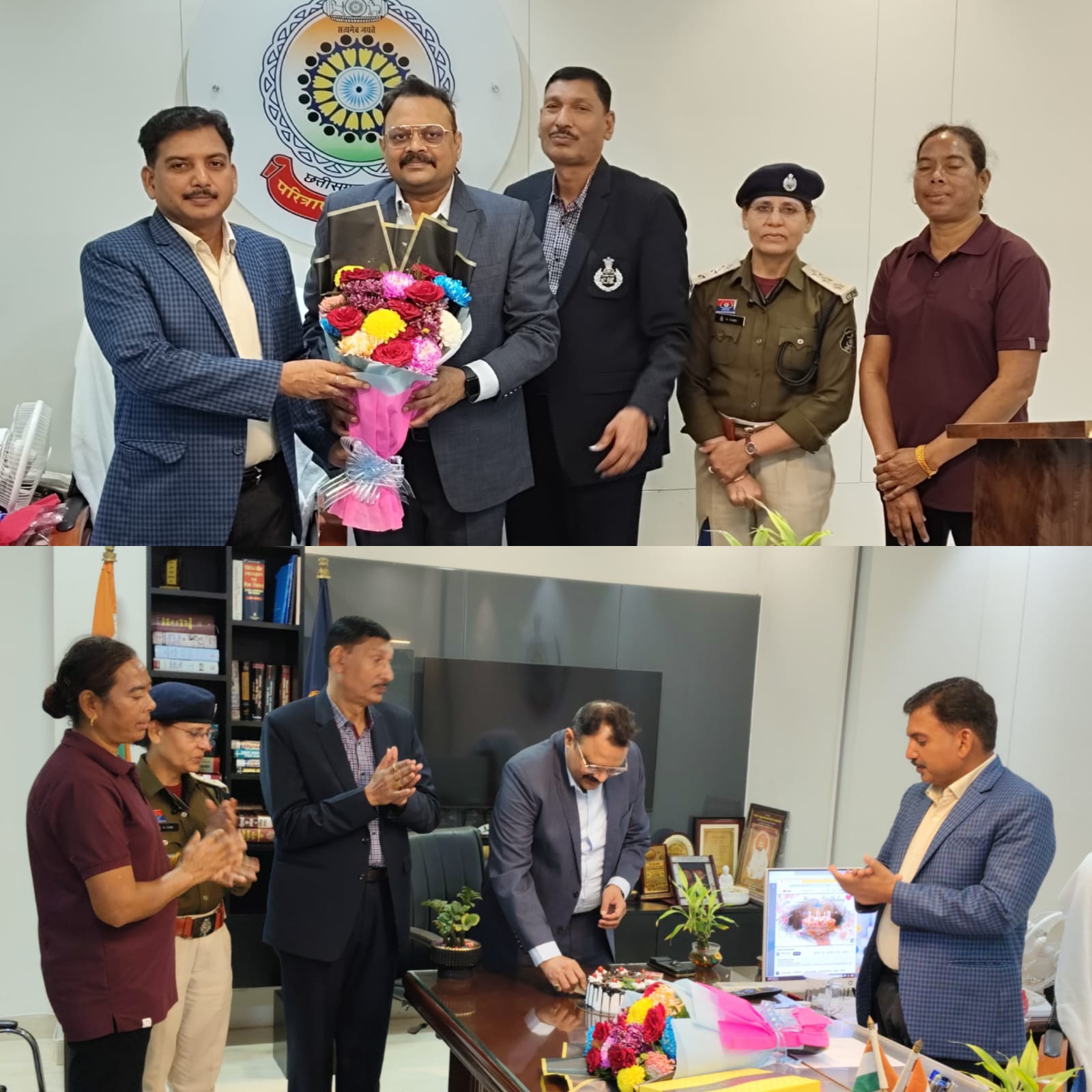 पुलिस उप महानिरीक्षक (DIG) द्वारा अधिकारी एवं कर्मचारियों का मनोबल बढ़ाने हेतु अभिनव पहल