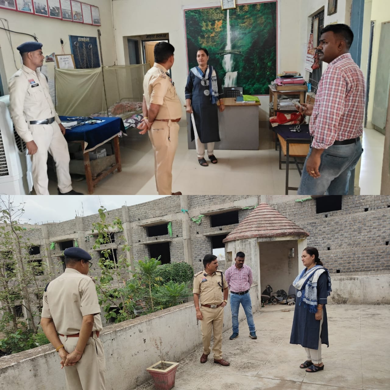 गंभीर आपराधिक प्रकरण के आरोपी की फरारी पर एसएसपी बेमेतरा रामकृष्ण साहू (IPS) द्वारा थानखम्हरिया थाने का औचक निरीक्षण