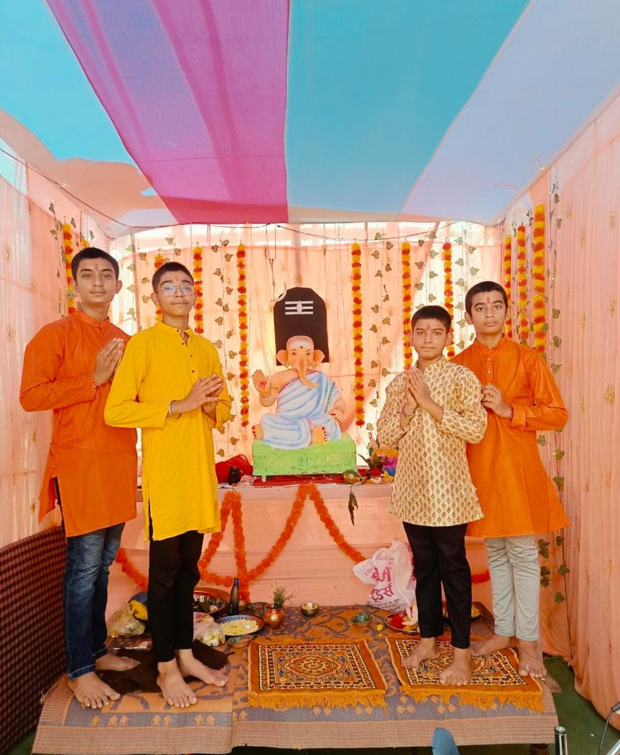 जगह-जगह विराजमान हुए बप्पा, शहर-नगर और गांव में दिखा भारी उत्साह