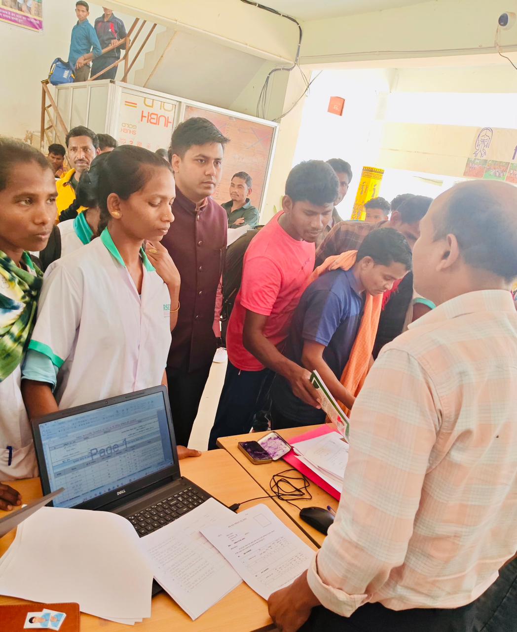 पुनर्वास केंद्र सुकमा में सैचुरेशन शिविर का आयोजन,45 हितग्राहियों को किया गया लाभान्वित 