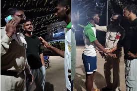 दुर्ग में भगवान राम के झंडे को लेकर आर्मीमैन और पुलिसकर्मियों के बीच विवाद 