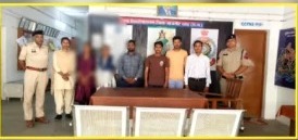 घर में गुप्त रूप से चल रहा था अवैध काम, पुलिस ने 6 को दबोचा