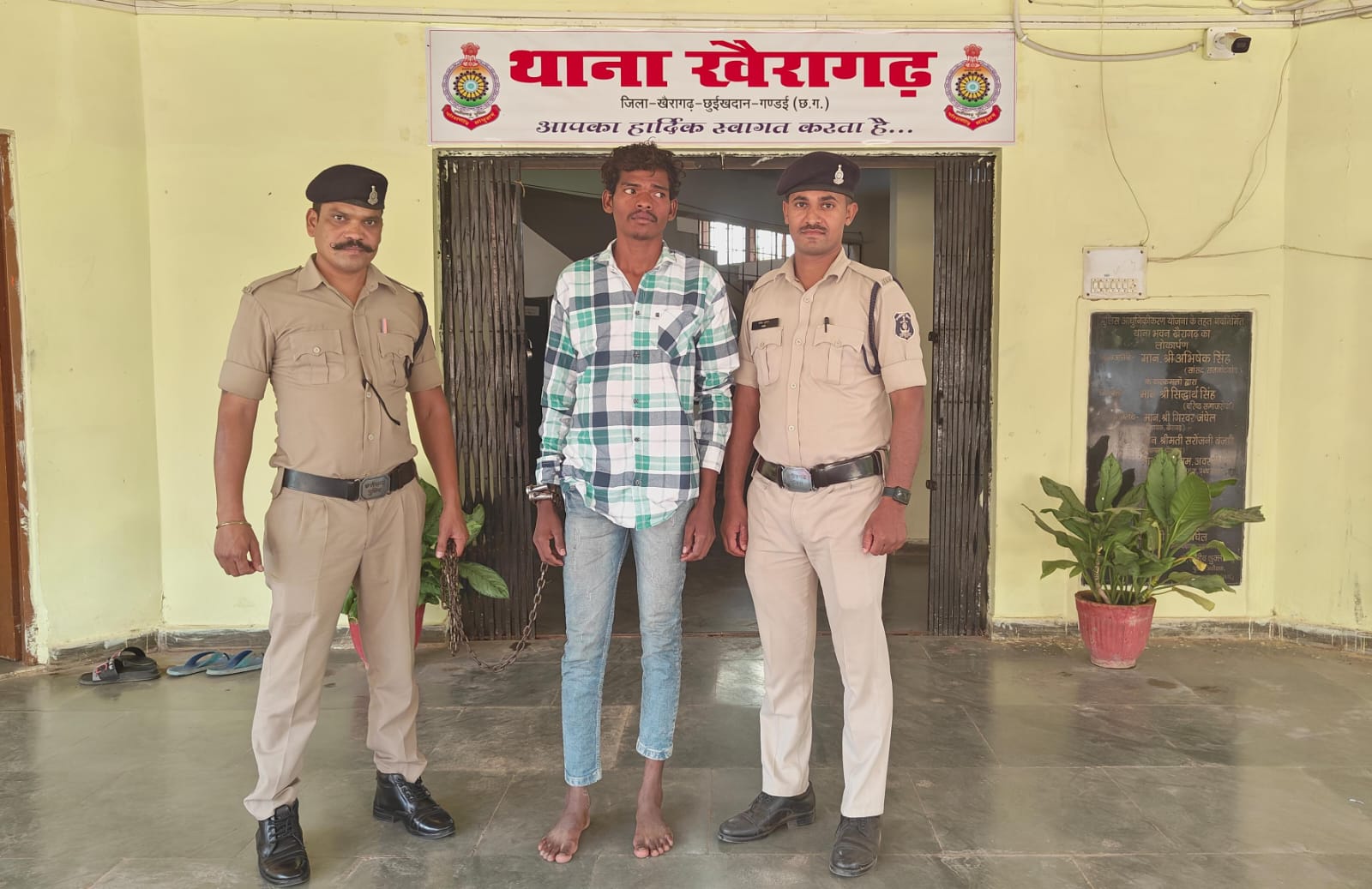 नाबालिग बालिका को भगा ले जाकर दुष्कर्म करने वाला आरोपी पुलिस गिरफ्त में