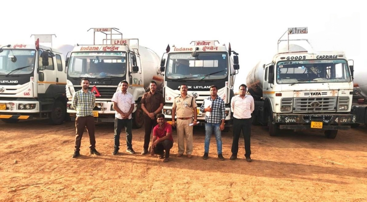 कैप्सूल वाहन बने ‘चोरी का जरिया’, 1.5 करोड़ की LPG हेराफेरी का भंडाफोड़