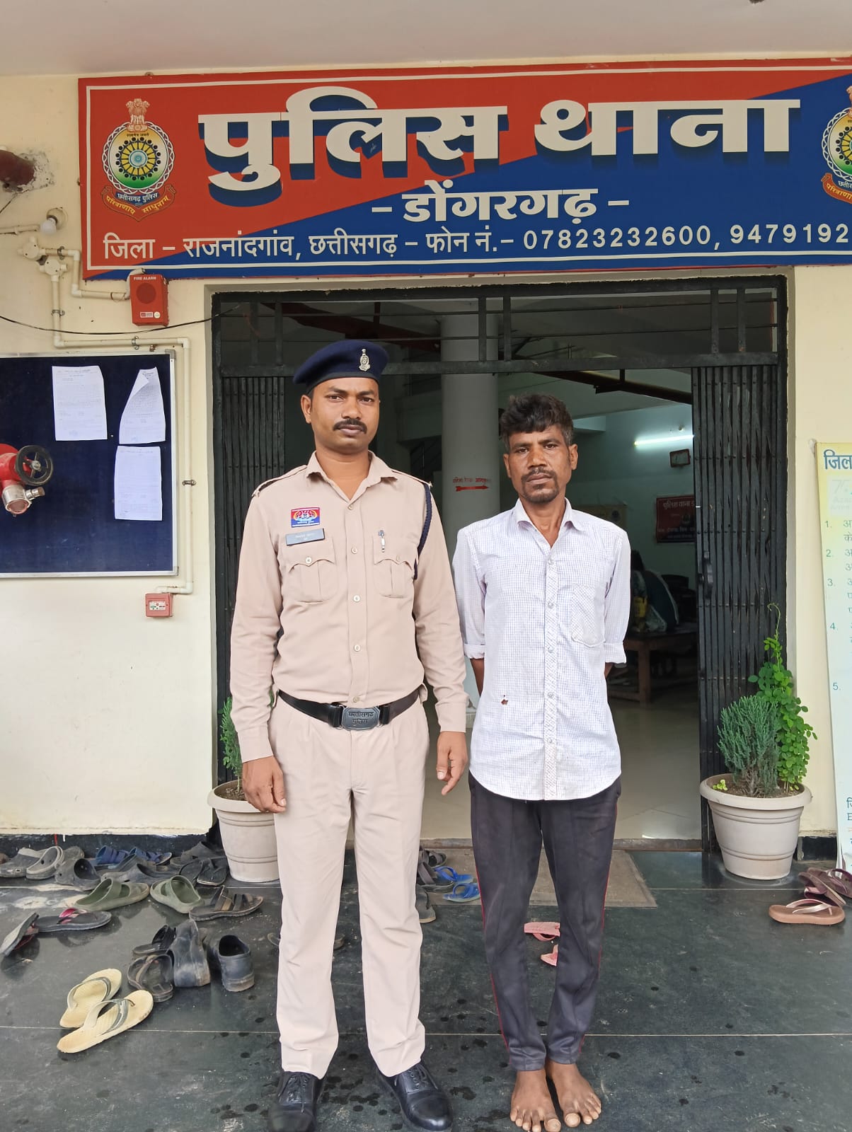 शराब पीकर अपने पिता को परेशान करने वाले के विरूद्ध की गई प्रतिबंधात्मक कार्यवाही