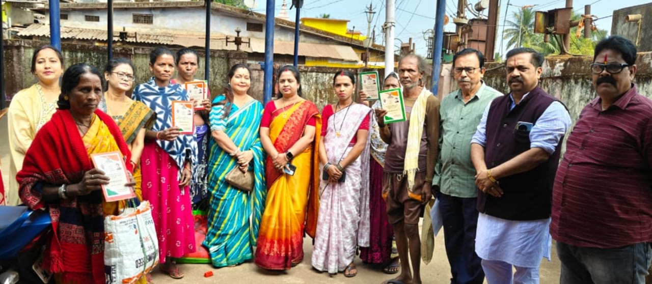 किरन्दुल सुभाष नगर शासकीय उचित मूल्य की दुकान में चावल उत्सव का आयोजन