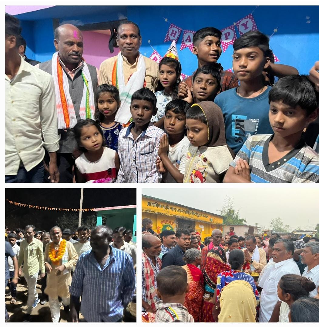 क्षेत्रीय दौरे पर विधायक जनक ध्रुव पहुंचे देवभोग क्षेत्र के कई गांव