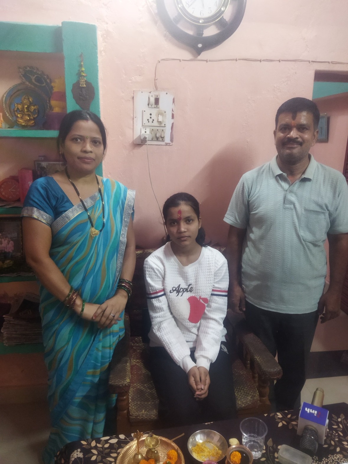 उप मुख्यमंत्री  विजय शर्मा ने कवर्धा की बेटी रिया केशरवानी को दी बधाई, दसवीं बोर्ड में प्रदेश में द्वितीय स्थान हासिल किया