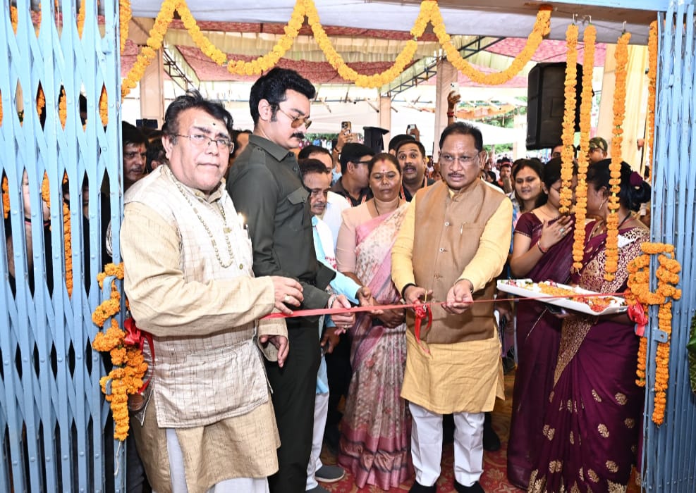 मुख्यमंत्री साय ने तपकरा तहसील कार्यालय का किया शुभारंभ,तपकरा को नगर पंचायत बनाने की घोषणा