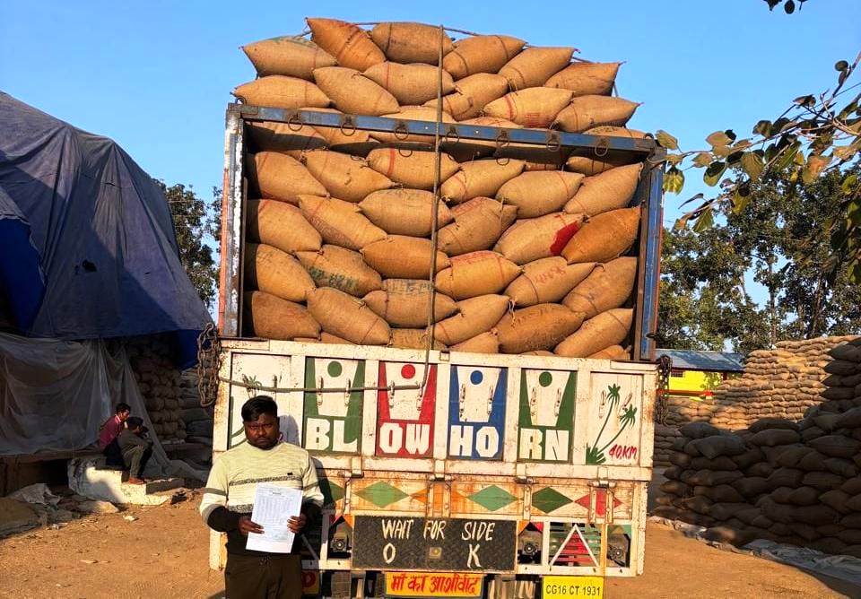 मुख्यमंत्री विष्णुदेव साय के नेतृत्व में जिले में 84 हजार क्विंटल से अधिक धान का सफल उठाव