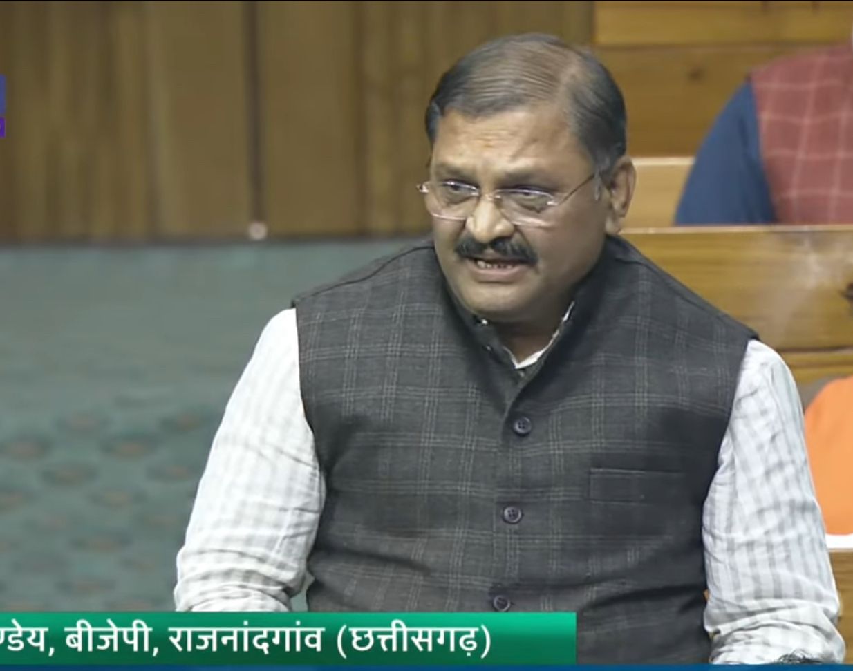 लोकसभा में वंदे मातरम् के 150 वर्ष पर हुई विशेष चर्चा में बोले सांसद संतोष पांडेय, वंदे मातरम् राष्ट्र की आत्मा का गीत