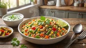 स्वाद और सेहत दोनों में बेस्ट है वेजिटेबल क्विनोआ पुलाव,बनाने में भी है आसान